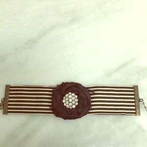 Vintage Inspired Bracelet in Black and White